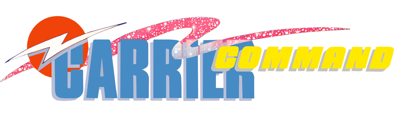 Carrier Command logo for Atari ST